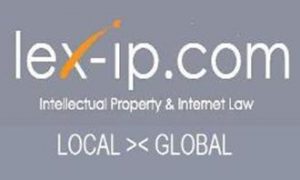 lex-ip.com Intellectual Property & Internet Law Logo